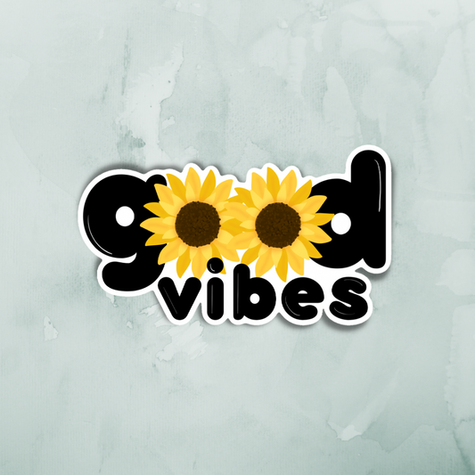 “Good Vibes” Sticker