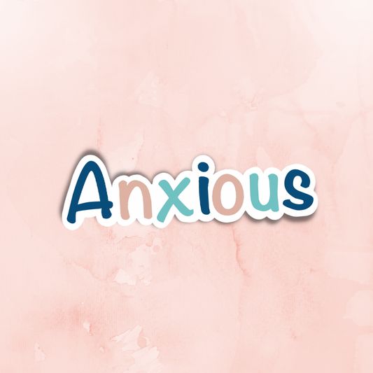 Anxious Sticker