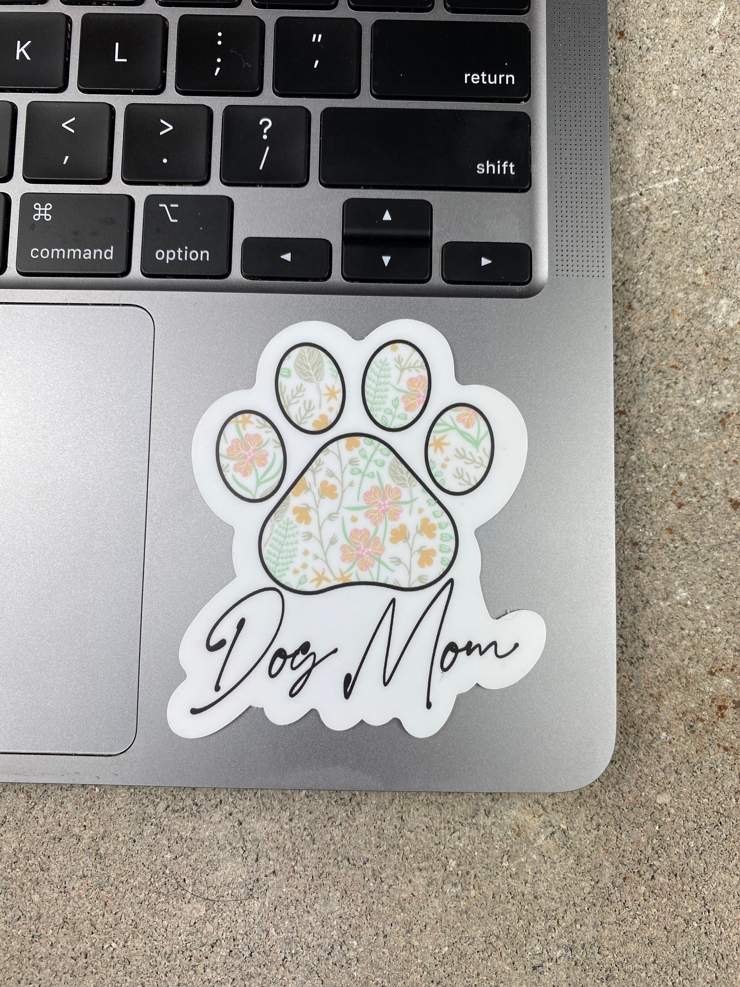 “Dog Mom” Sticker